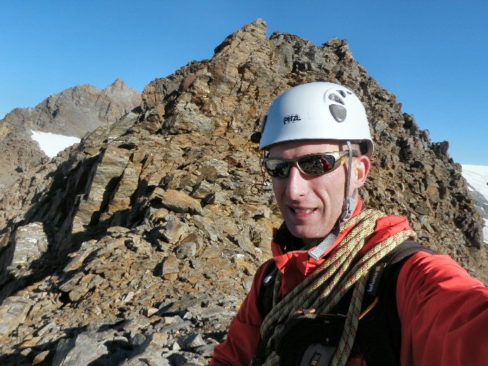 Arete du Soleil (16).jpg - C'est Bibi qui s'y colle !!